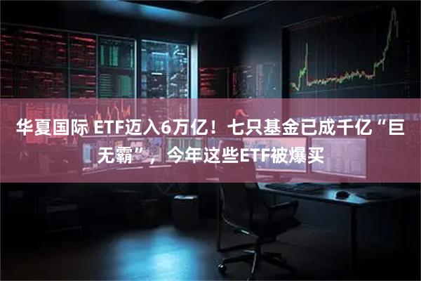 华夏国际 ETF迈入6万亿！七只基金已成千亿“巨无霸”，今年这些ETF被爆买