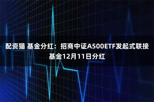 配资猫 基金分红：招商中证A500ETF发起式联接基金12月11日分红